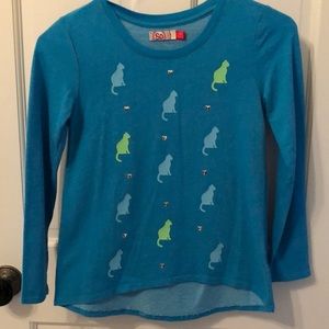 Girls long sleeve shirt size 12.